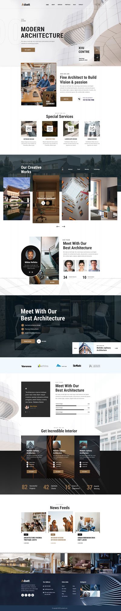 Home 01 – One Page – Ergin Mimarlık