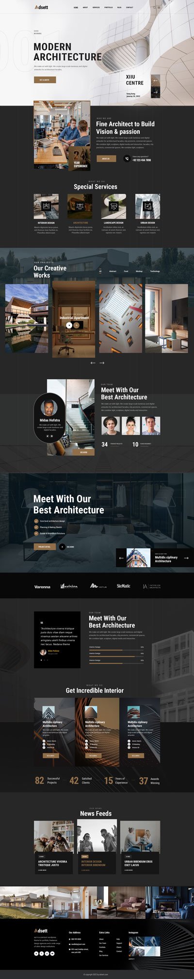 Home 01 – One Page – Ergin Mimarlık